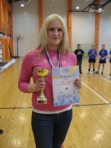 Pilt: Alina Tiganik turniiri parim kaitsemängija