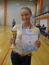 Pilt: Alina Molkova turniiri parim mängija