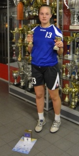 Pilt: Karin Korobeinikov 2013 EKV TB parim kaitsemängija