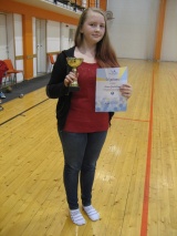 Pilt: Copy of Diana Jevdokimenko Sk Reval Sport Mustamäe 2 parim mängija