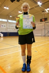 Pilt: Alina Molkova 2015 TA EMV parim mängija