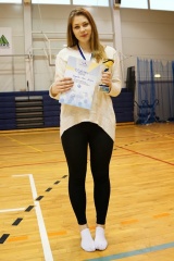 Pilt: Marjette Maie Müntser Tapa parim mängija 2015 TA EMV