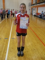 Pilt: Angelika alk turniiri parim mängija SK Reval Sport Tallinna Spordikool 1