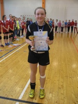 Pilt: Margarita Zirnova turniiri parim kaitsemängija SK Reval Sport Lasnamäe