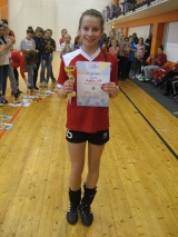 Pilt: Angelika alk turniiri parim mängija Tallinna Spordikool