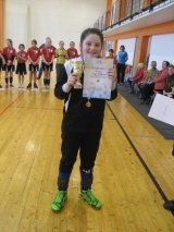 Pilt: Darja Belokurova turniiri parim väravavaht Tallinna Spordikool Reval Sport.JPG