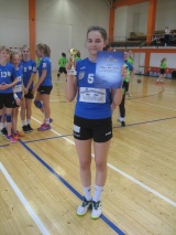 Pilt: 2018 EV 100 käsipallis TC klass Milana Leoke-Bosenko HC Kehra parim mängija.JPG