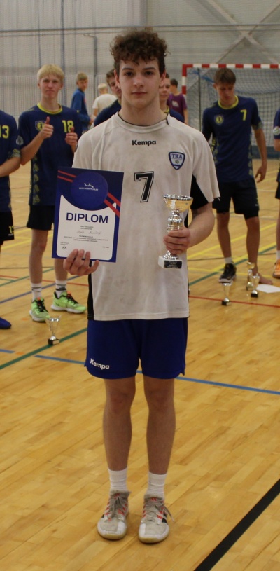 EKV 2022 B klass parim mängija Marti Neudorf Tallinna Käsipalliakadeemia.JPG