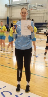 Pilt: EMV 2023 B klass parim väravavaht Nora Randmäe Aruküla_Pärnu.JPG