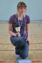 Pilt: Karina Paskovits TD parim väravavaht EMV 2012